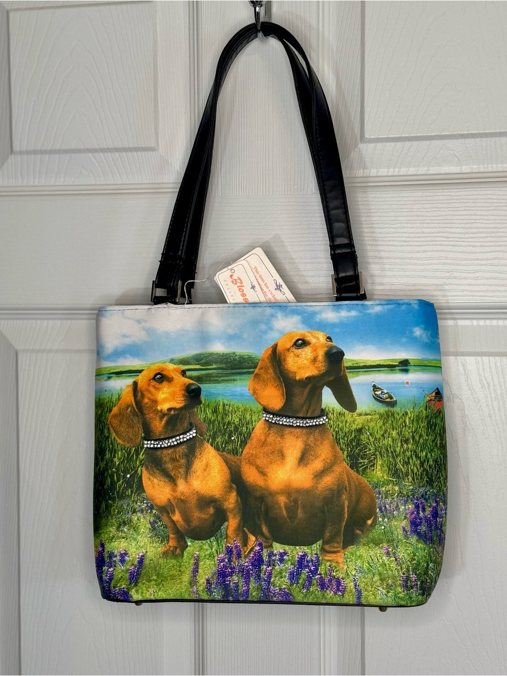 NWT Dachshund Purse Rhinestone Collars - Picture 2 of 7